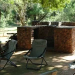 Crocuta Game Lodge - Fire Pit and Braai Area